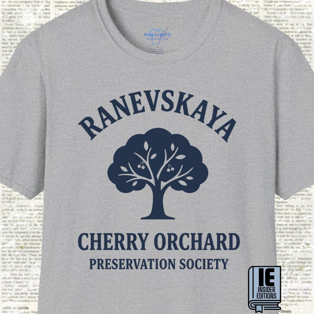 The Cherry Orchard T-Shirt - Sport Grey