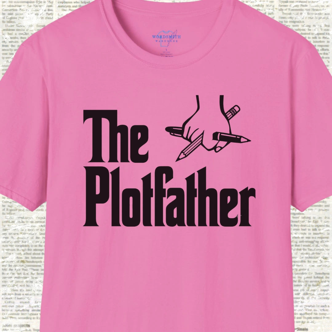 The Plotfather T-Shirt - Azalea
