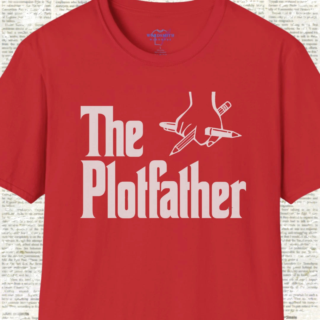 The Plotfather T-Shirt - Red