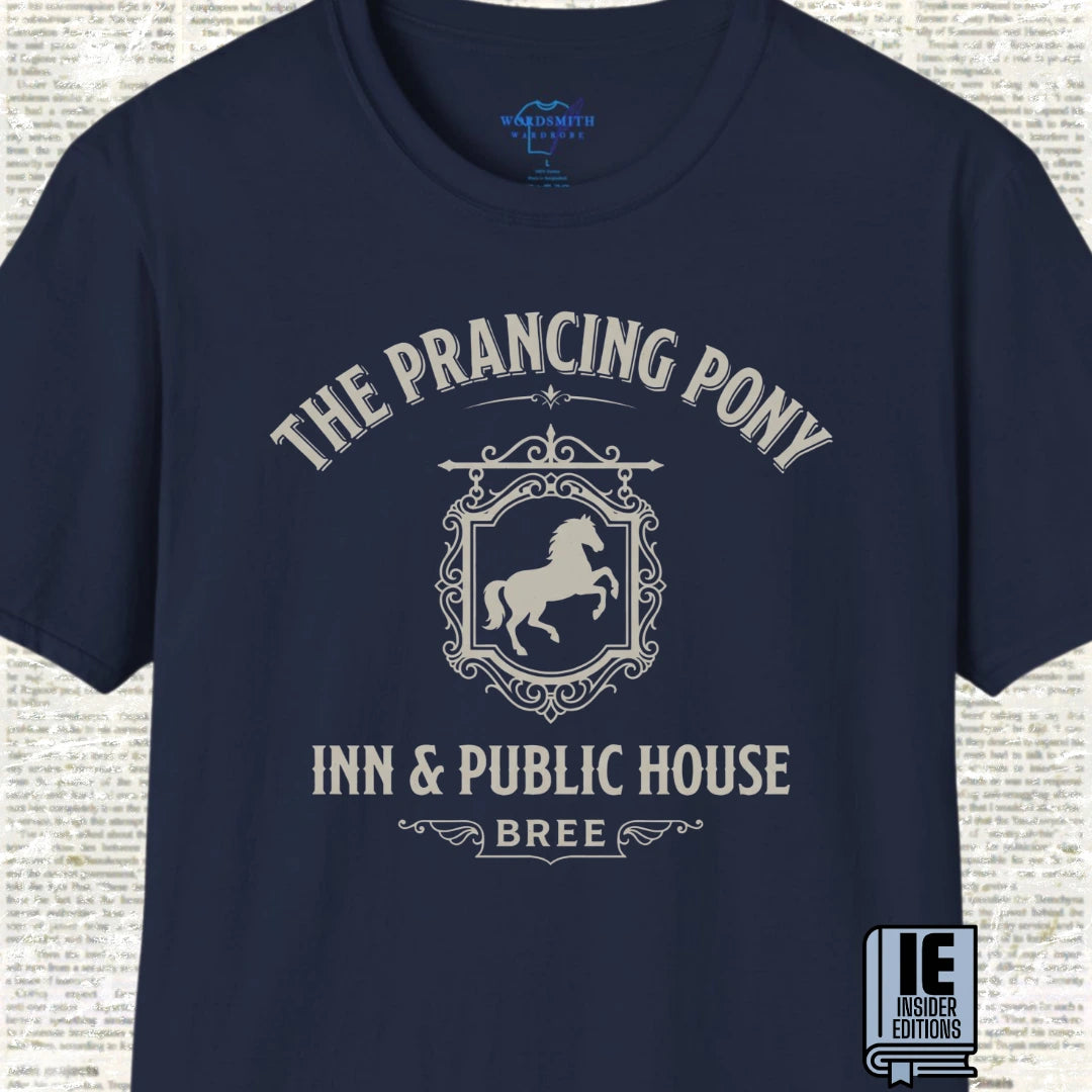 The Prancing Pony Inn & Public House T-Shirt - Navy