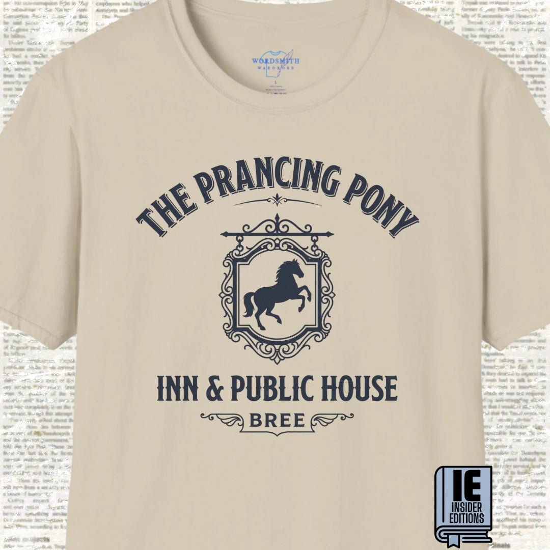 The Prancing Pony Inn & Public House T-Shirt - Sand