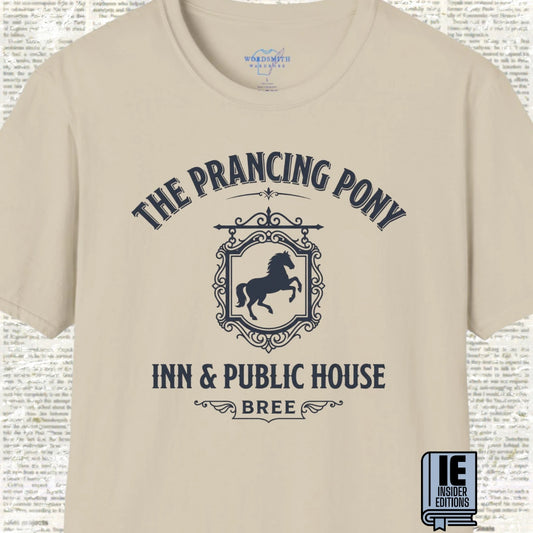 The Prancing Pony Inn & Public House T-Shirt - Sand