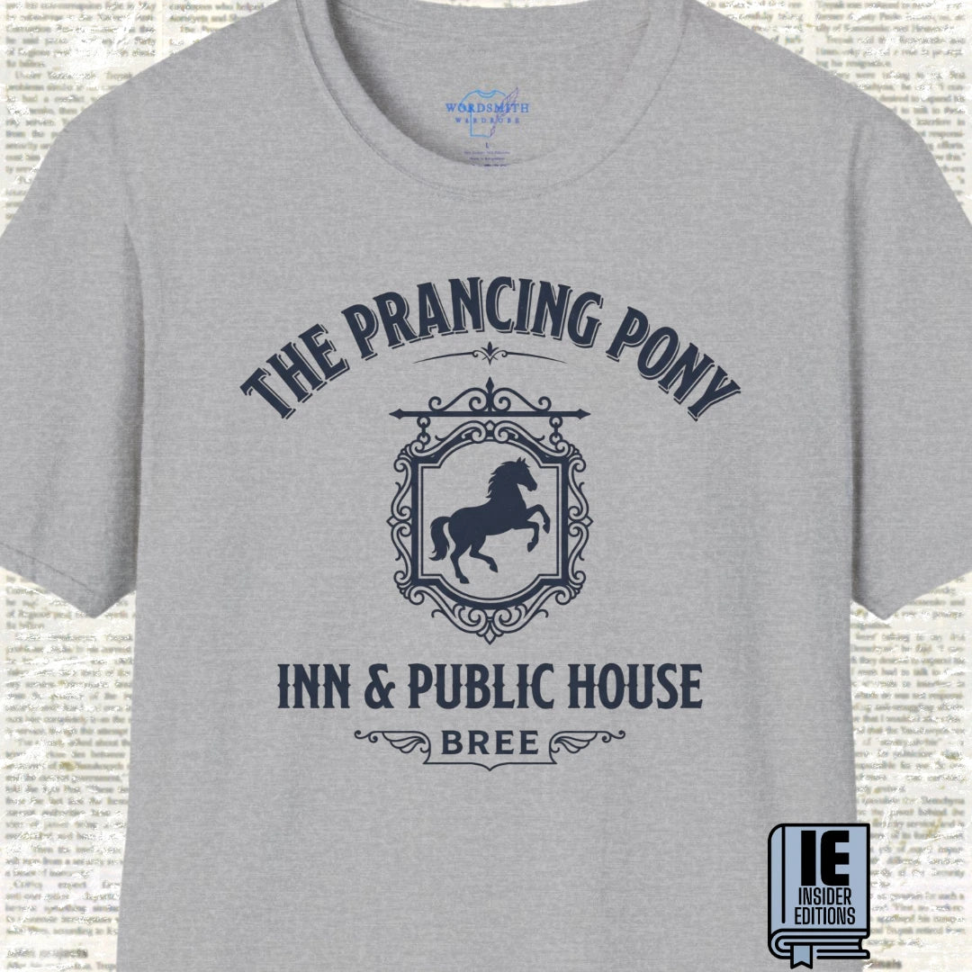 The Prancing Pony Inn & Public House T-Shirt - Sport Grey