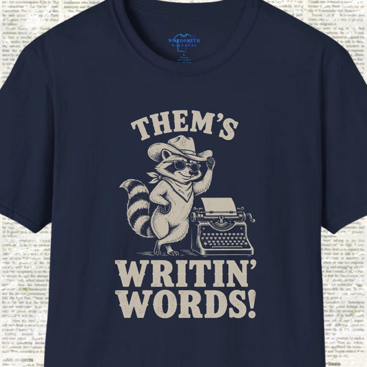 Them’s Writin’ Words T-Shirt - Navy