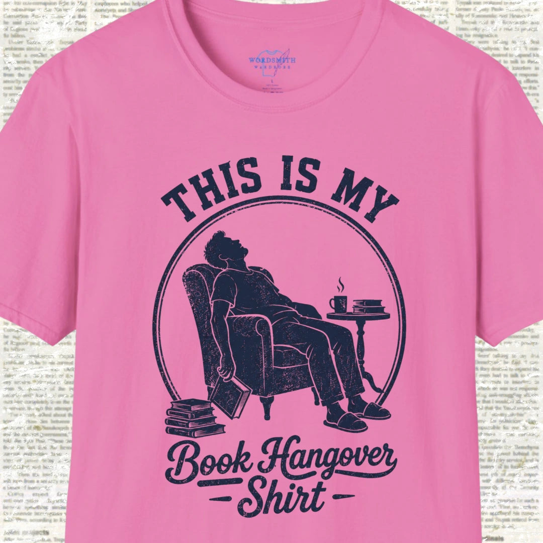 This Is My Book Hangover Shirt - Azalea