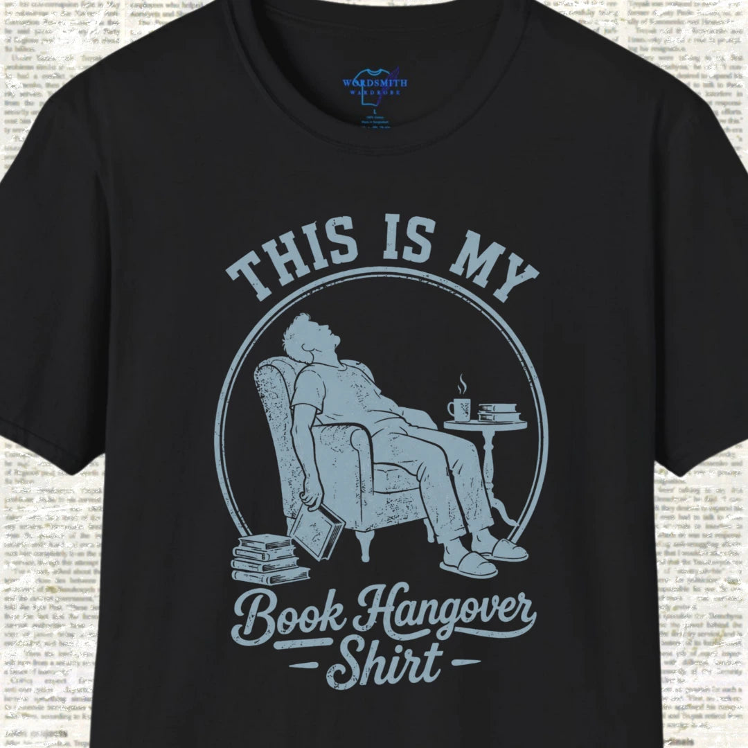 This Is My Book Hangover Shirt - Black