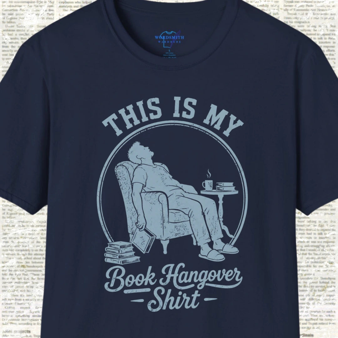 This Is My Book Hangover Shirt - Navy