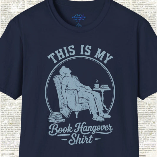 This Is My Book Hangover Shirt - Navy