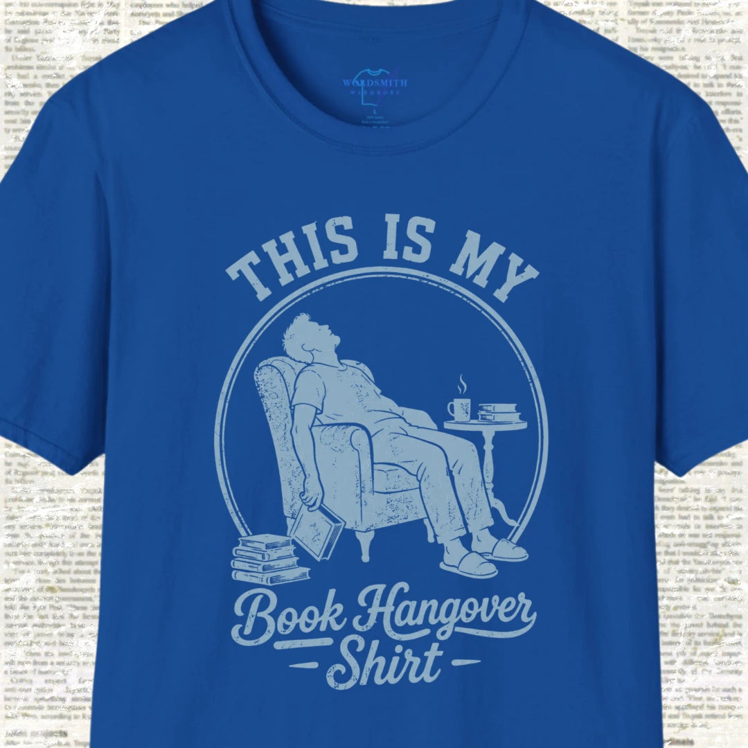 This Is My Book Hangover Shirt - Royal