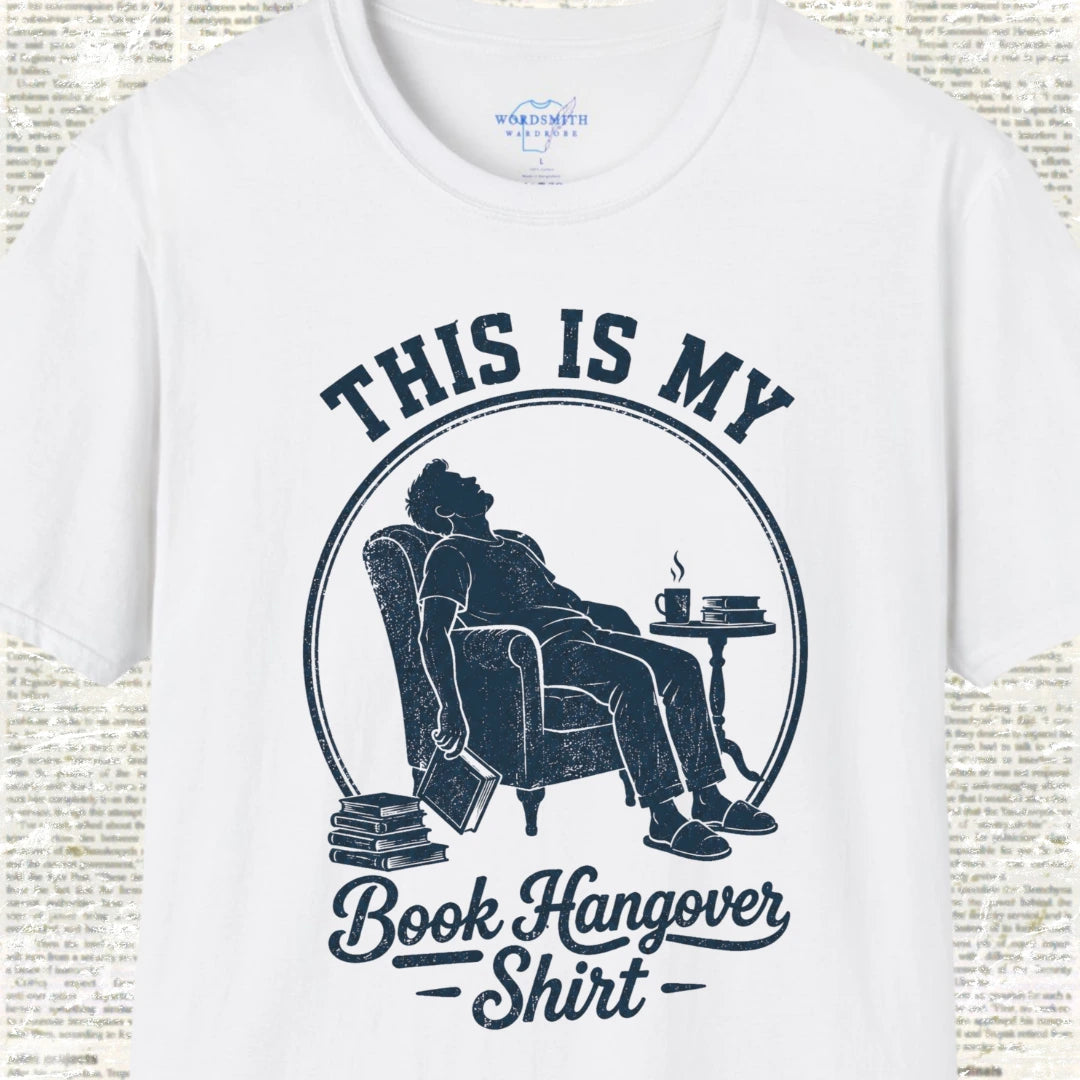 This Is My Book Hangover Shirt - White