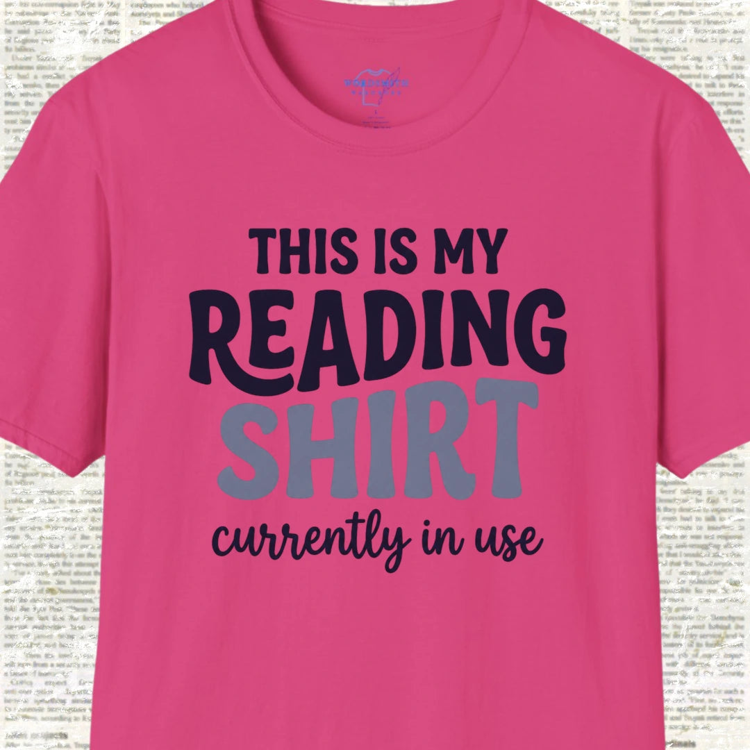 This Is My Reading Shirt - Heliconia