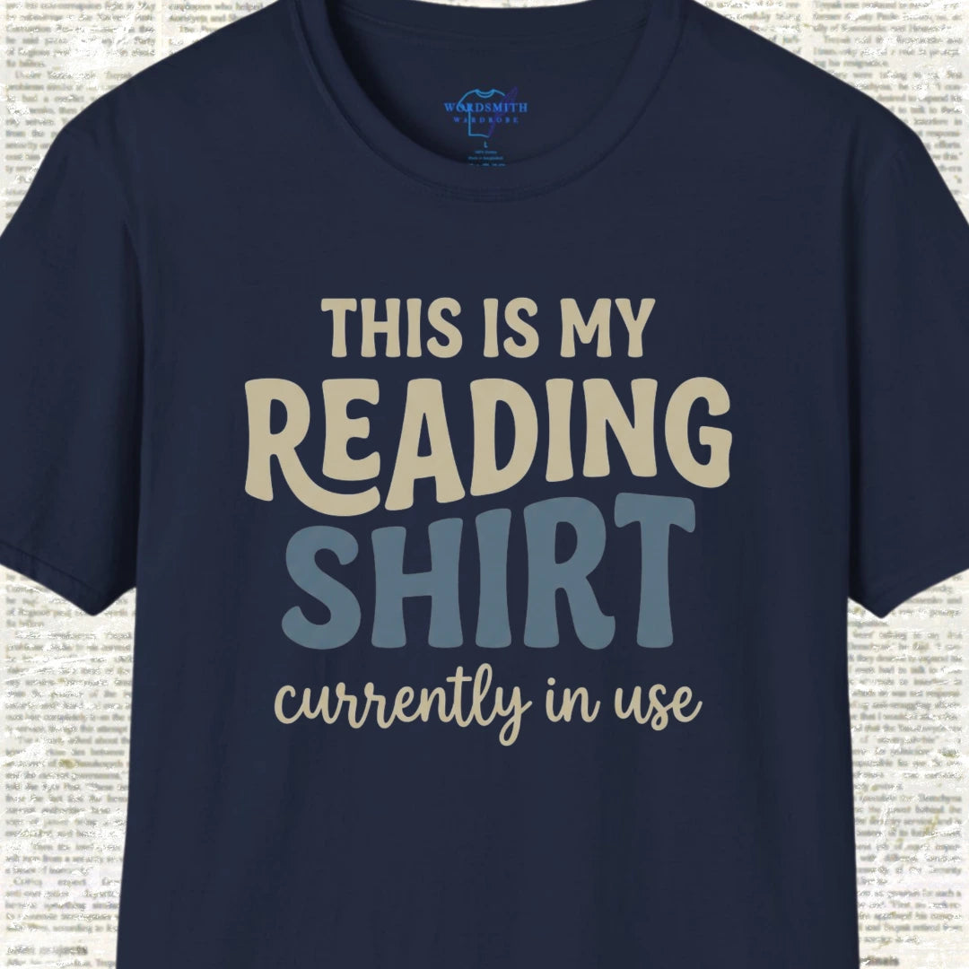 This Is My Reading Shirt - Navy