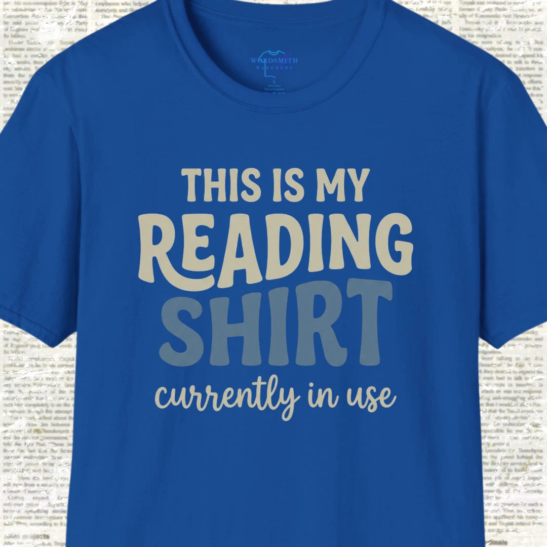 This Is My Reading Shirt - Royal