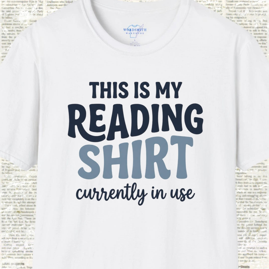 This Is My Reading Shirt - White