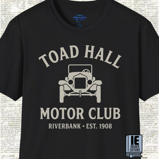 Toad Hall Motor Club T-Shirt - Black