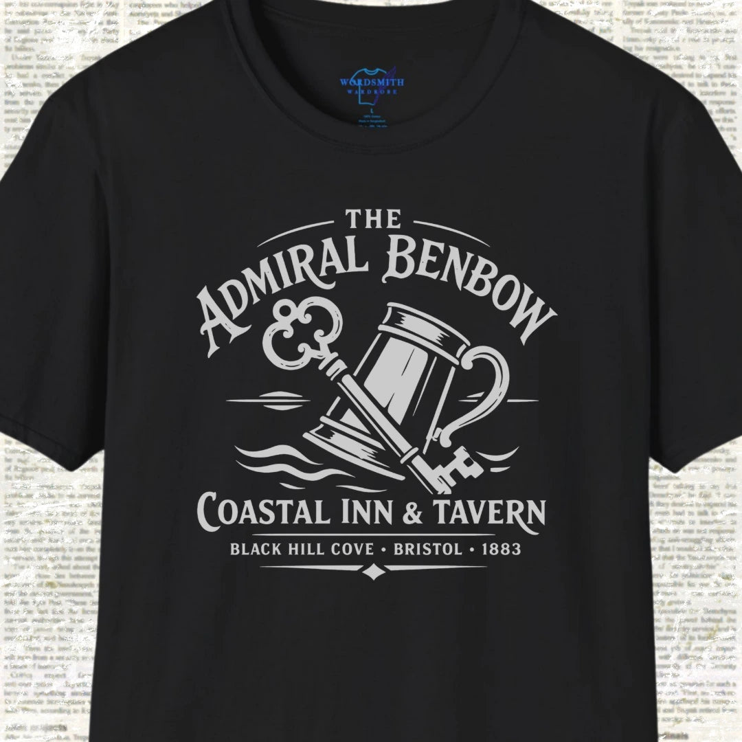 Treasure Island Literary Shirt - Black