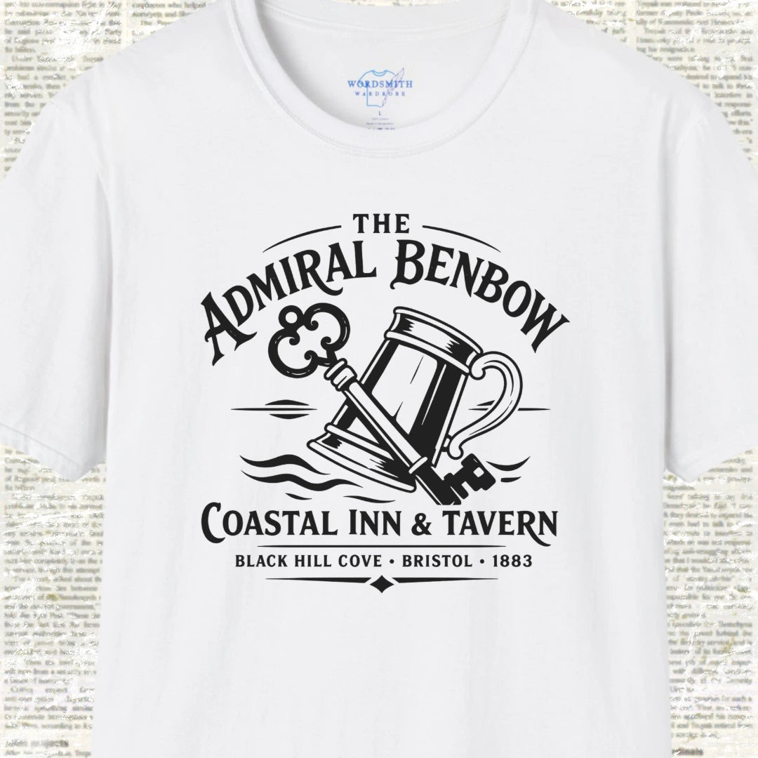 Treasure Island Literary Shirt - White