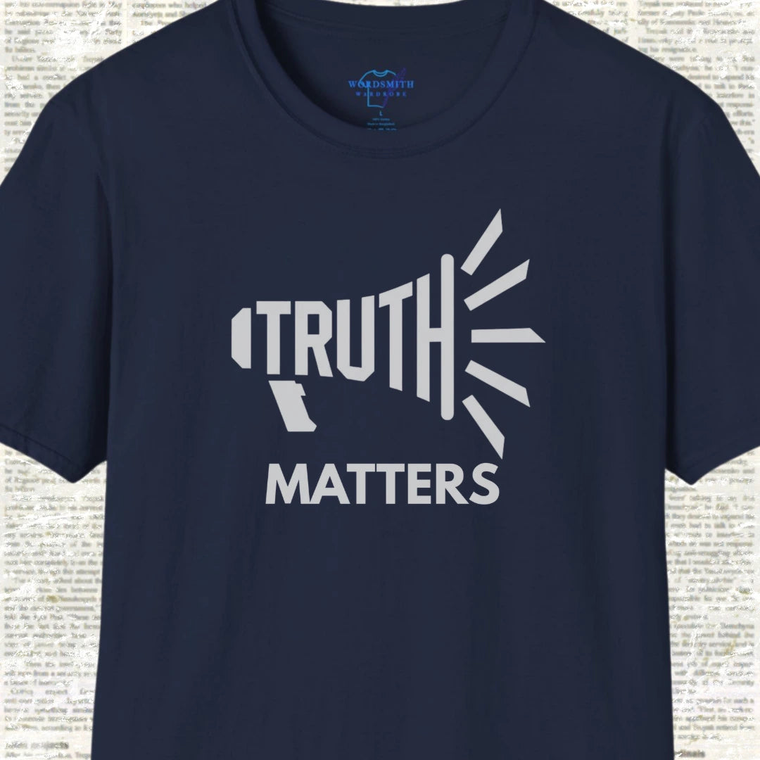 Truth Matters T-Shirt - Navy