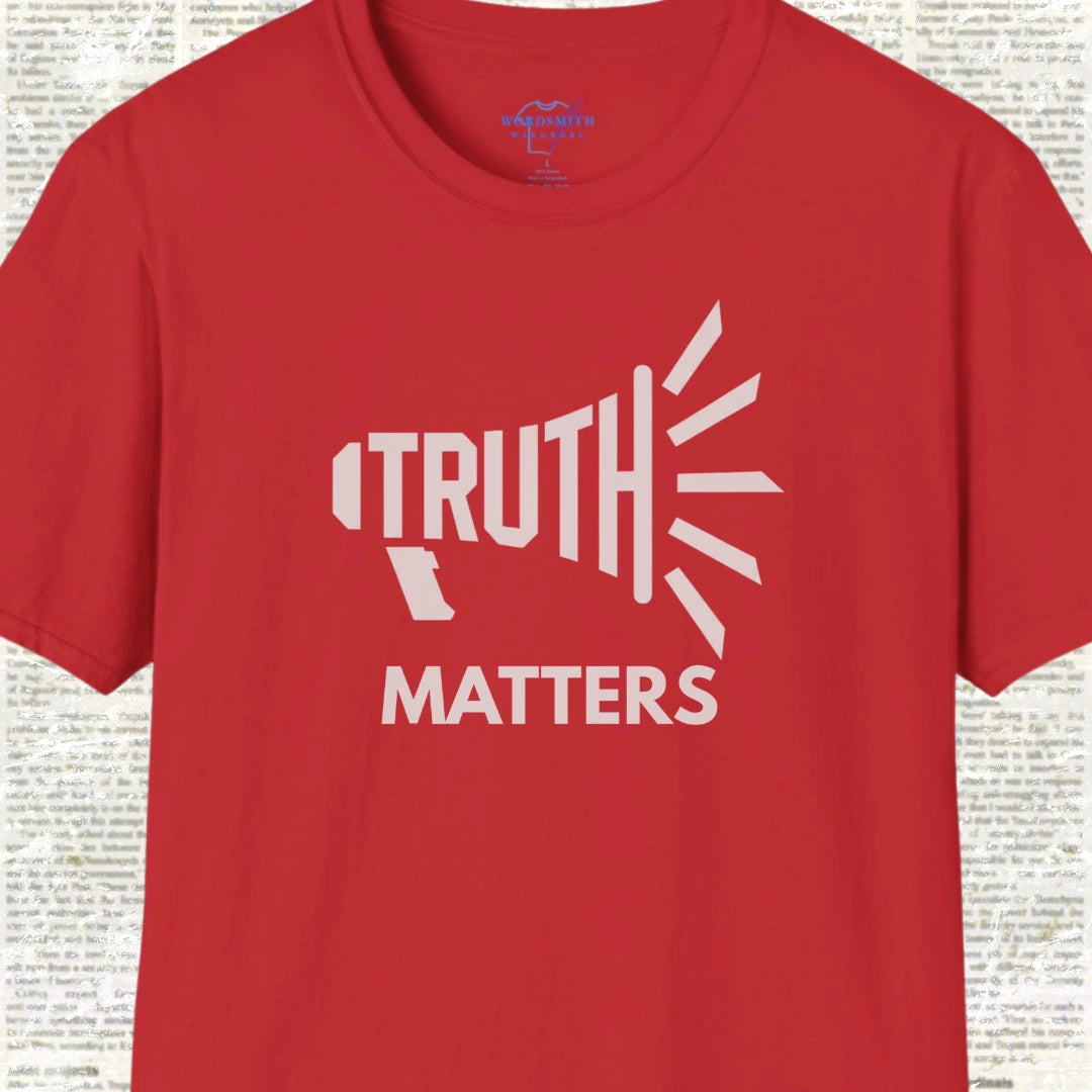 Truth Matters T-Shirt - Red