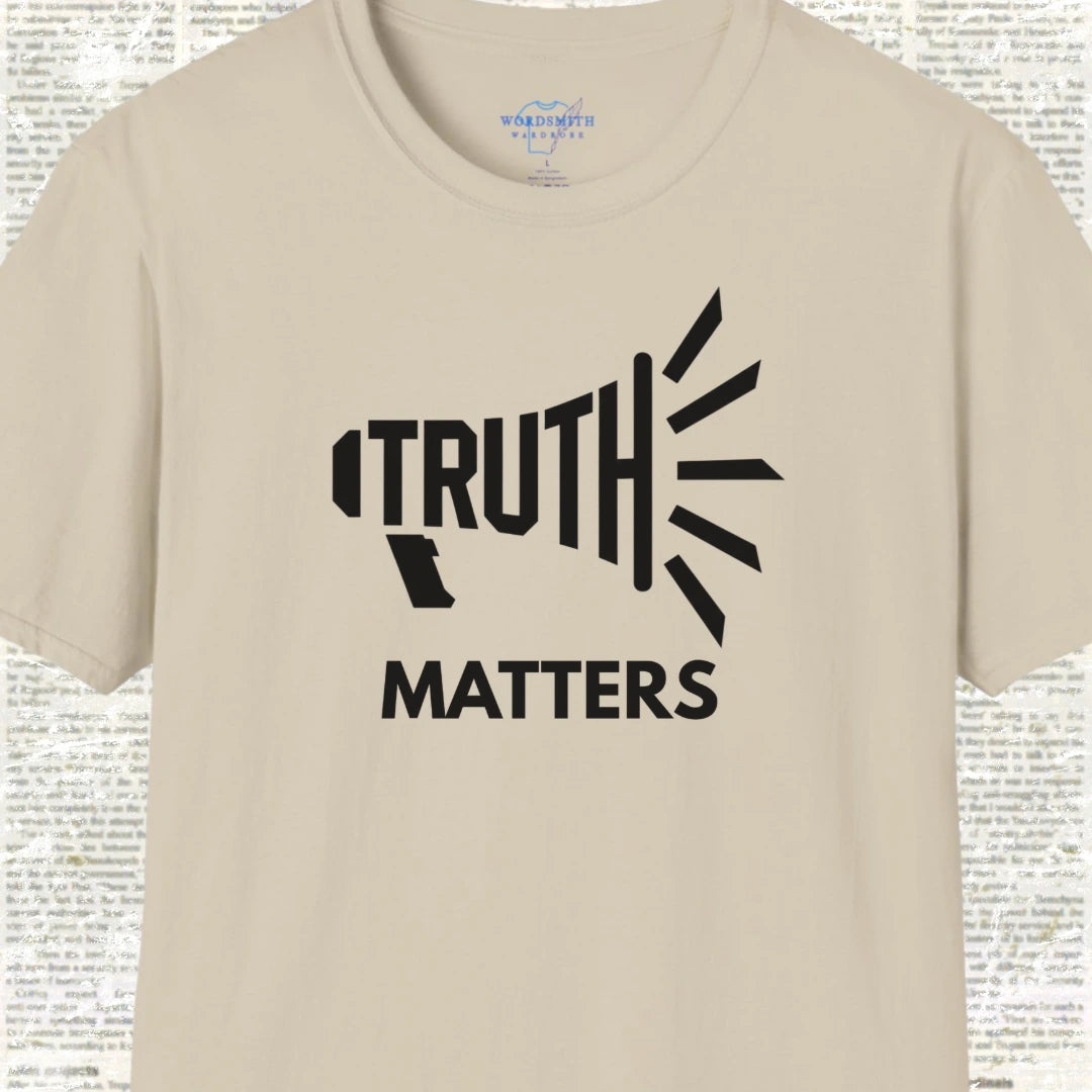 Truth Matters T-Shirt - Sand