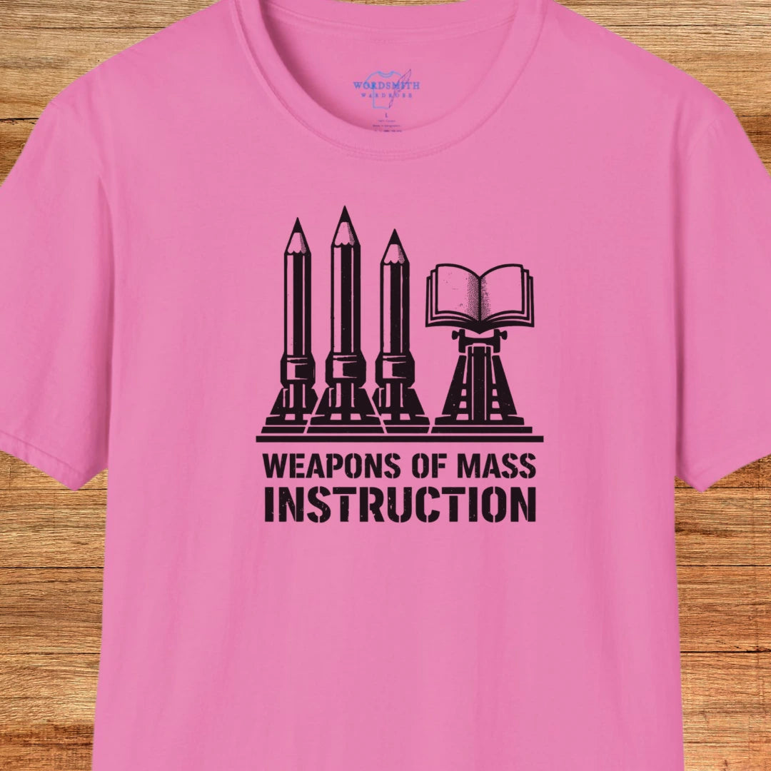 Weapons of Mass Instruction T-Shirt - Azalea