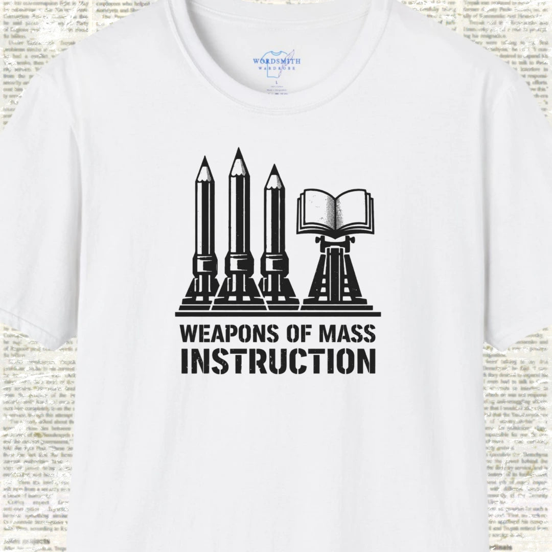 Weapons of Mass Instruction T-Shirt - White