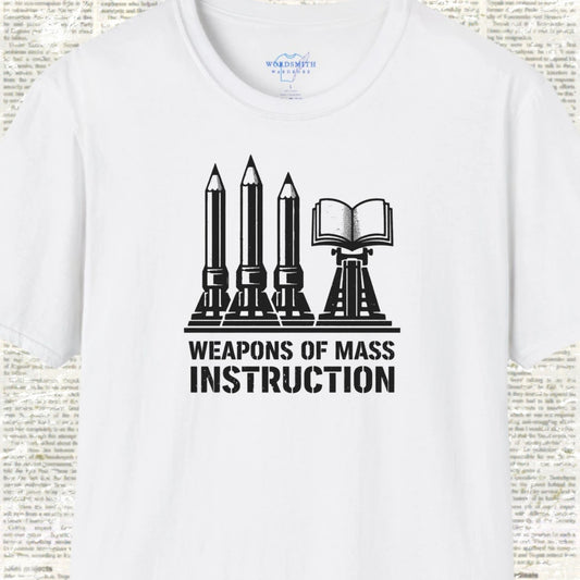 Weapons of Mass Instruction T-Shirt - White
