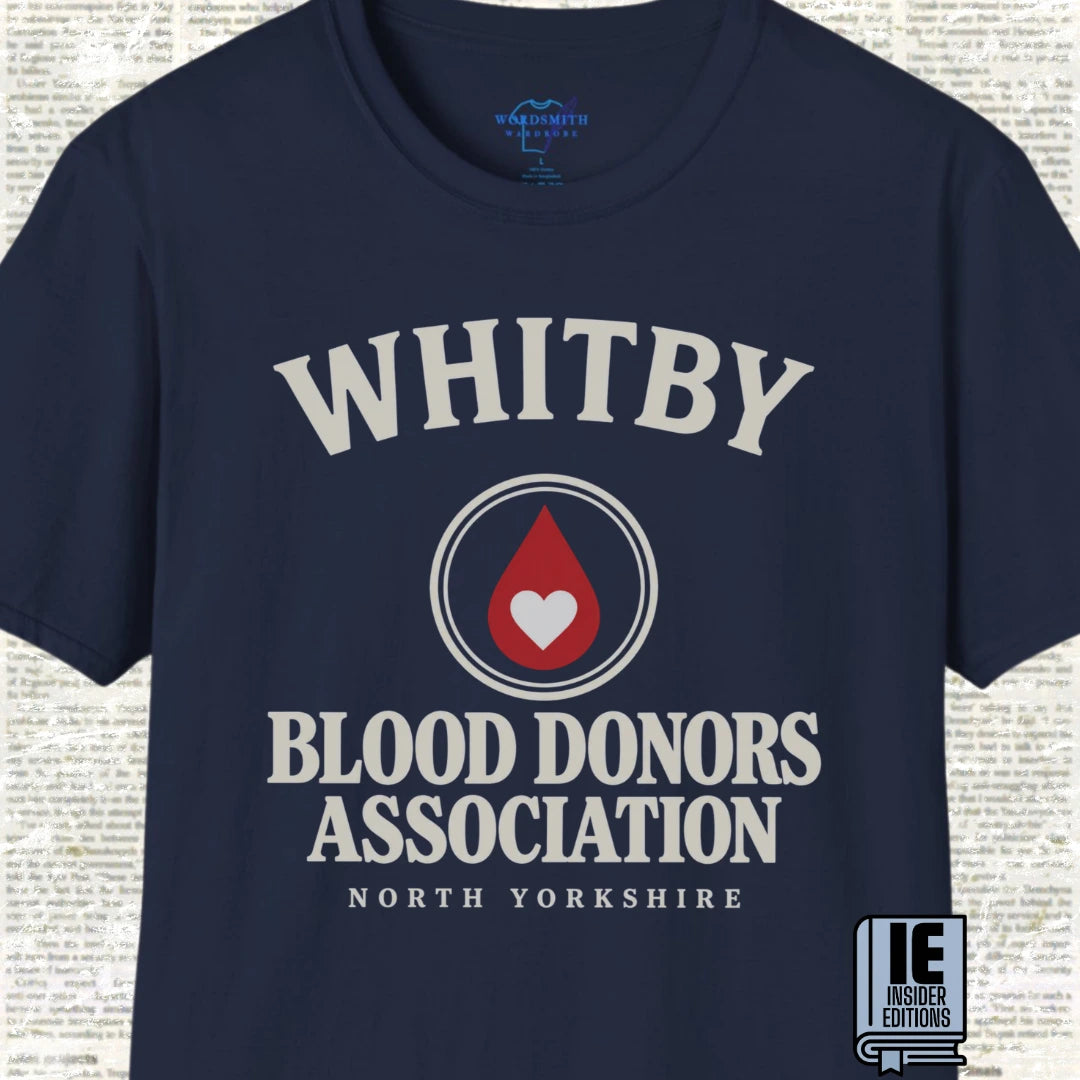Whitby Blood Donors Association T-Shirt - Navy