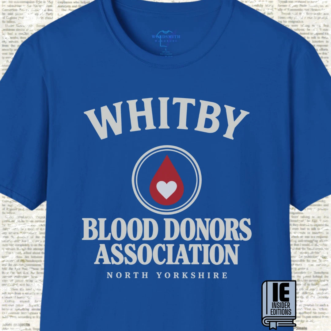 Whitby Blood Donors Association T-Shirt - Royal