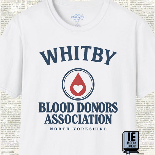 Whitby Blood Donors Association T-Shirt - White