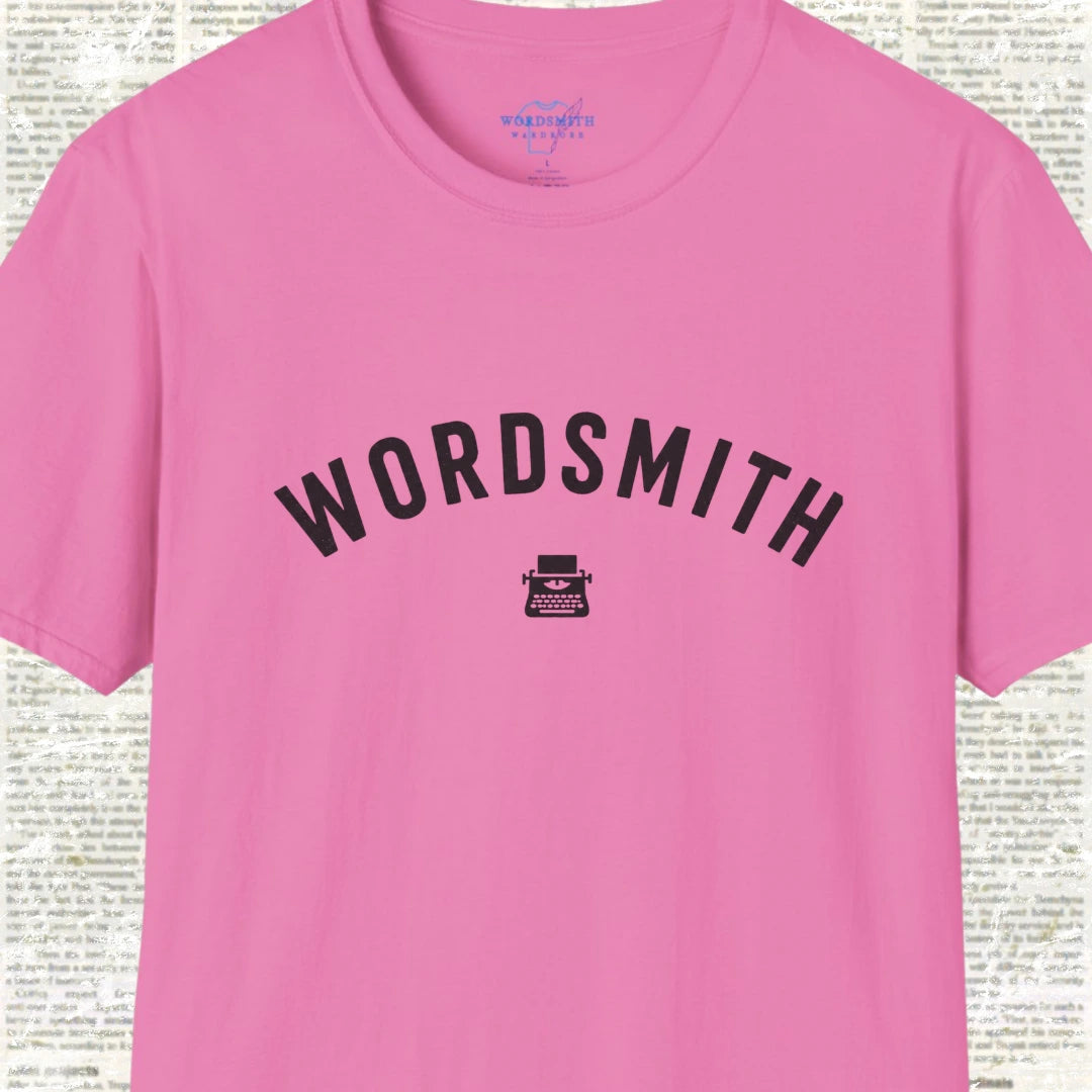 Wordsmith Shirt - Azalea