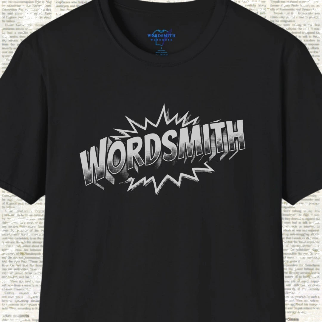 Wordsmith – Writer Identity Shirt - Black