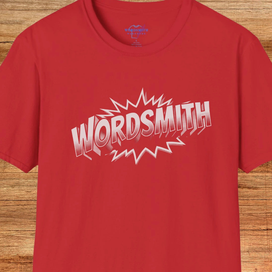 Wordsmith – Writer Identity Shirt - Red