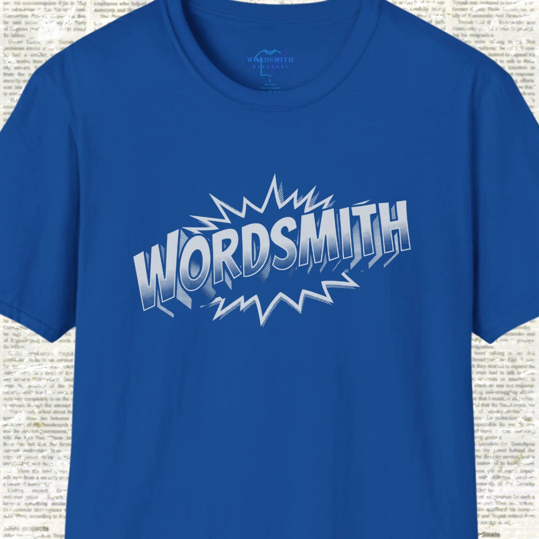 Wordsmith – Writer Identity Shirt - Royal