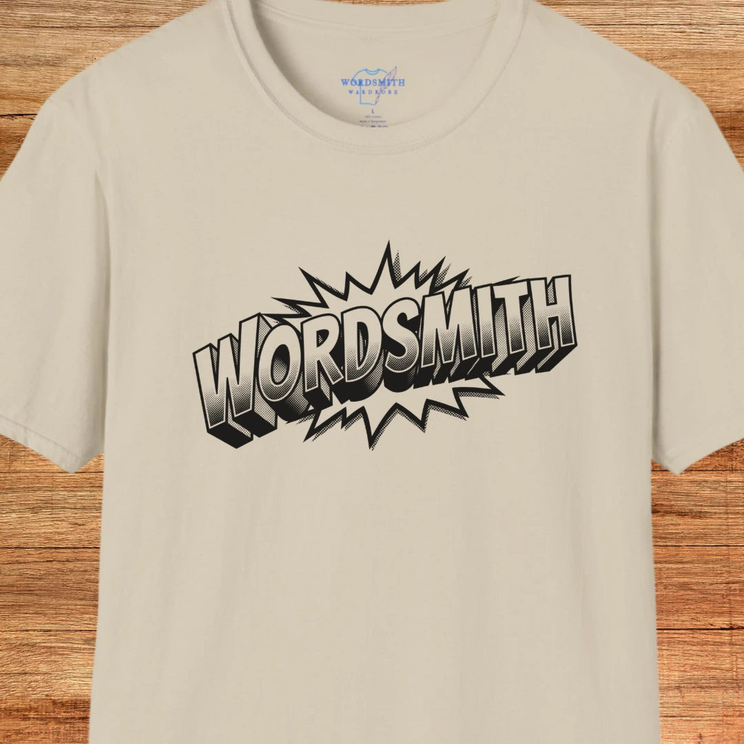 Wordsmith – Writer Identity Shirt - Sand