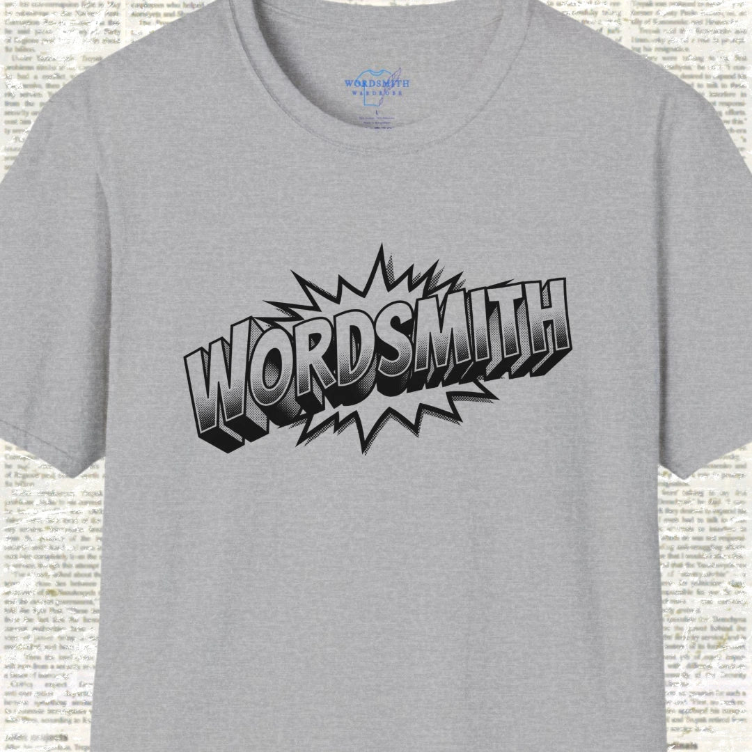 Wordsmith – Writer Identity Shirt - Sport Grey