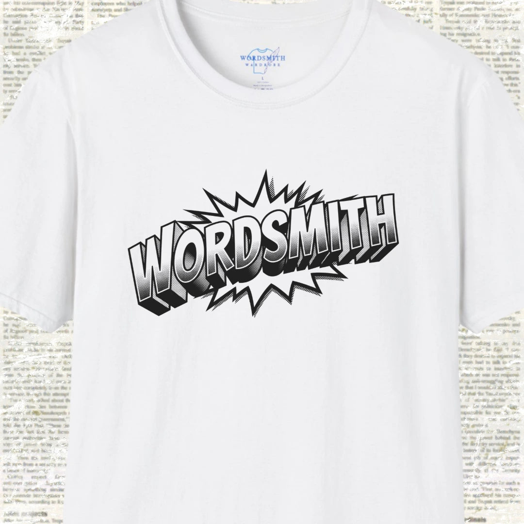 Wordsmith – Writer Identity Shirt - White