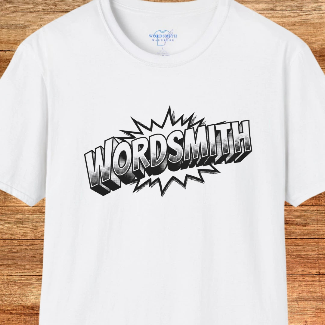 Wordsmith – Writer Identity Shirt - White