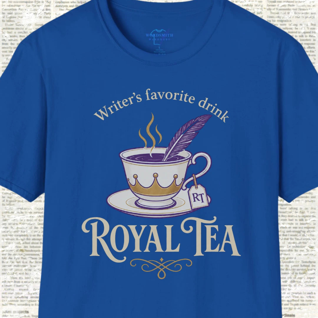 Writer’s Favorite Drink Royal Tea T-Shirt - Royal