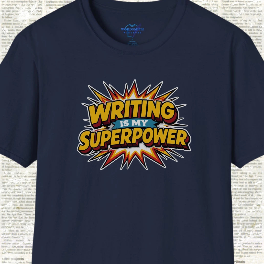 Writing Is My Superpower - Navy