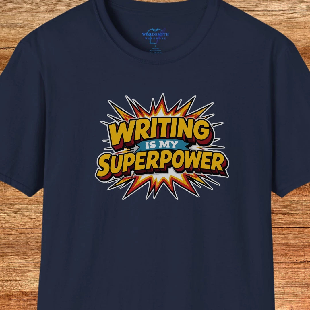 Writing Is My Superpower - Navy