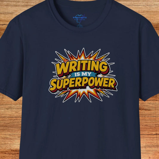 Writing Is My Superpower - Navy