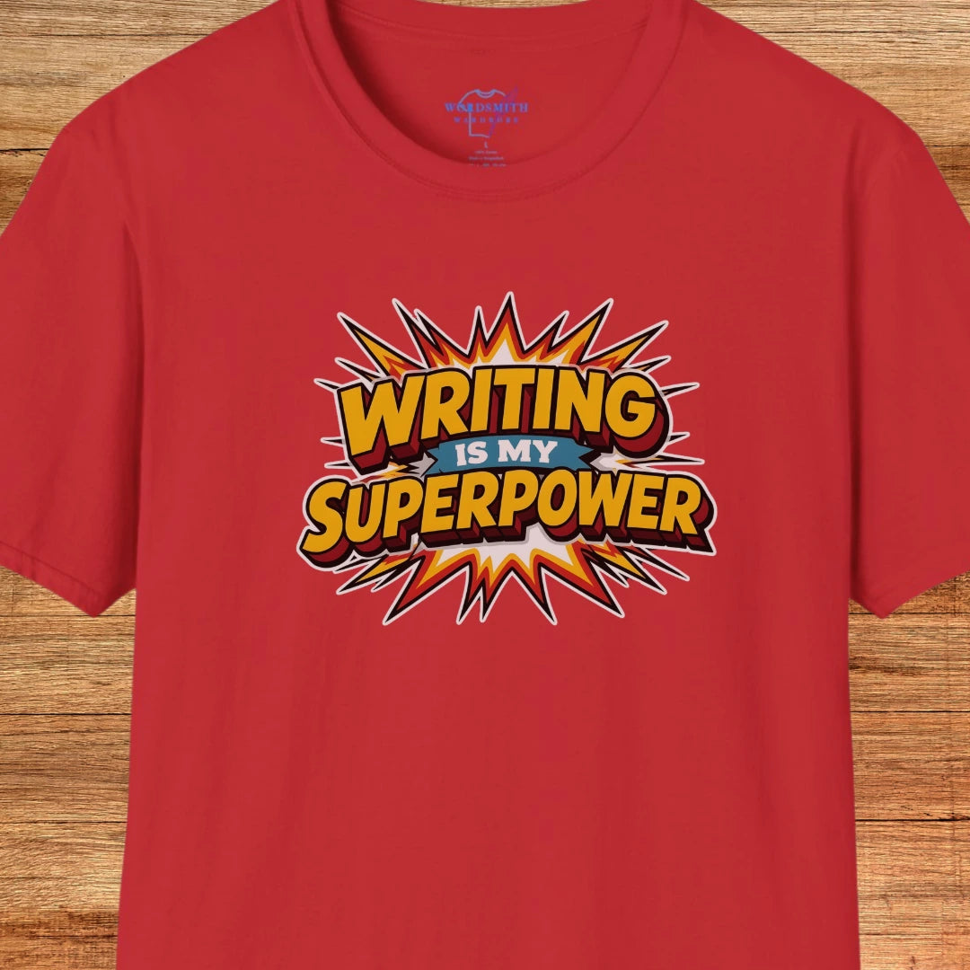 Writing Is My Superpower - Red